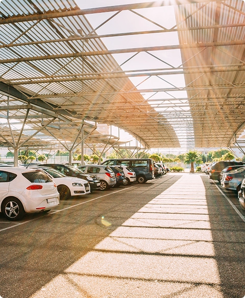 Compare y reserve parking con garantía de seguridad
